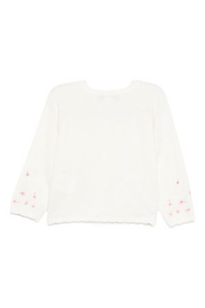 cardigan in lana bianco TARTINE ET CHOCOLAT KIDS | CB1813113